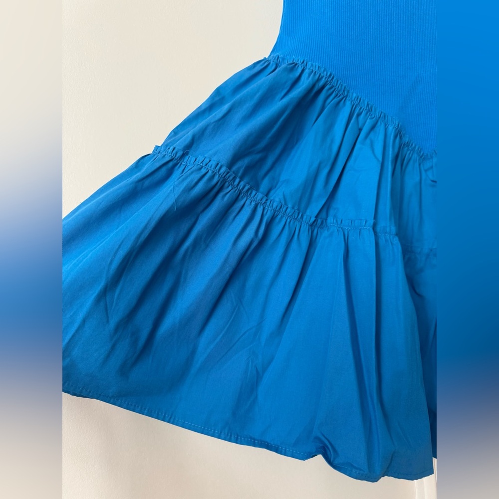 Anthropologie Daily Practice Rib Tank Drop-Waist Twofer Mini Dress, Size S - Picture 9 of 11